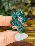Dioptase with Malachite