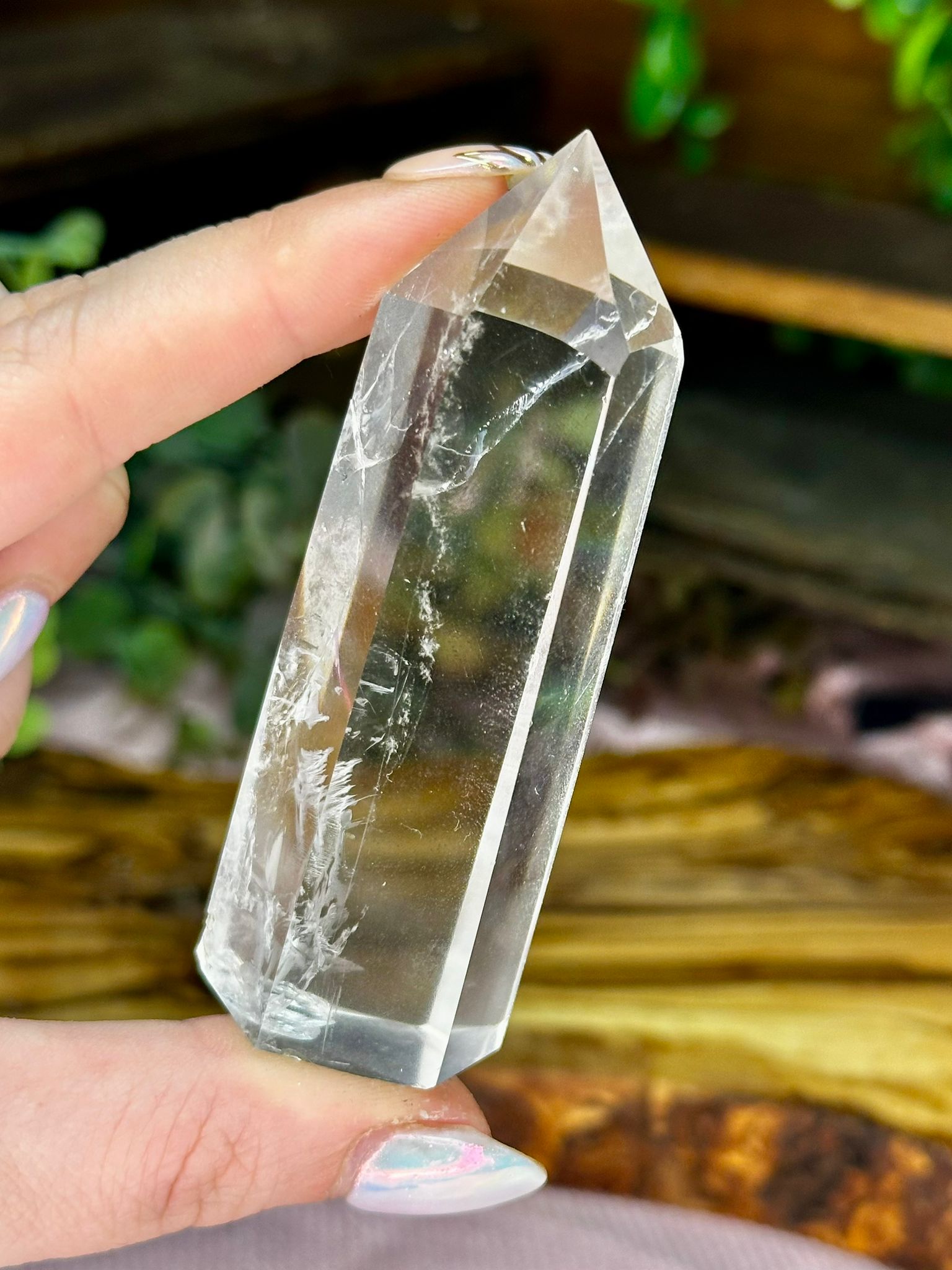Clear Quartz Tower #1