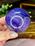 Large Purple Fluorite Sphere #1