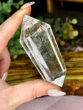 Clear Quartz Vogel Wand (Double Terminated)