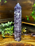 Large Lepidolite Tower