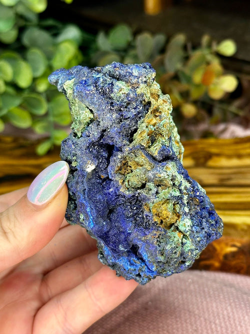 Azurite with Malachite Mineral Specimen #1