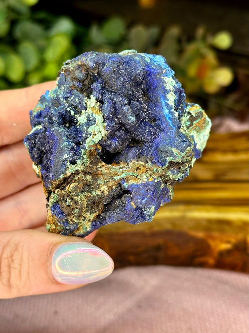 Azurite with Malachite Mineral Specimen #2