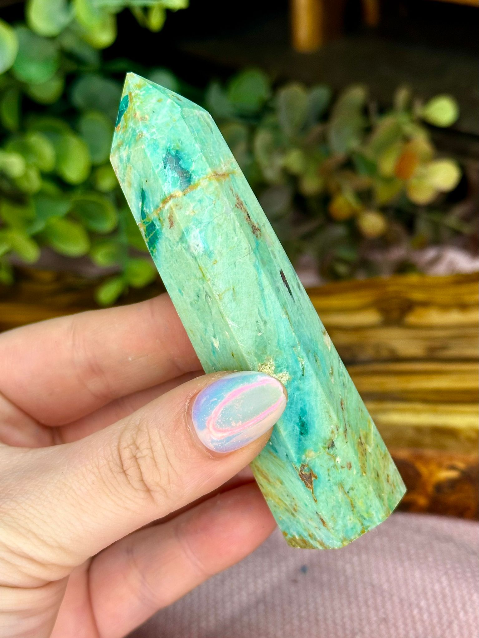 Turquoise Crystal Tower