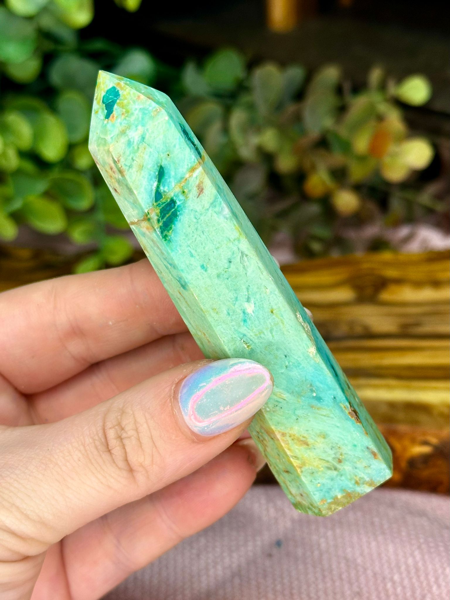 Turquoise Crystal Tower