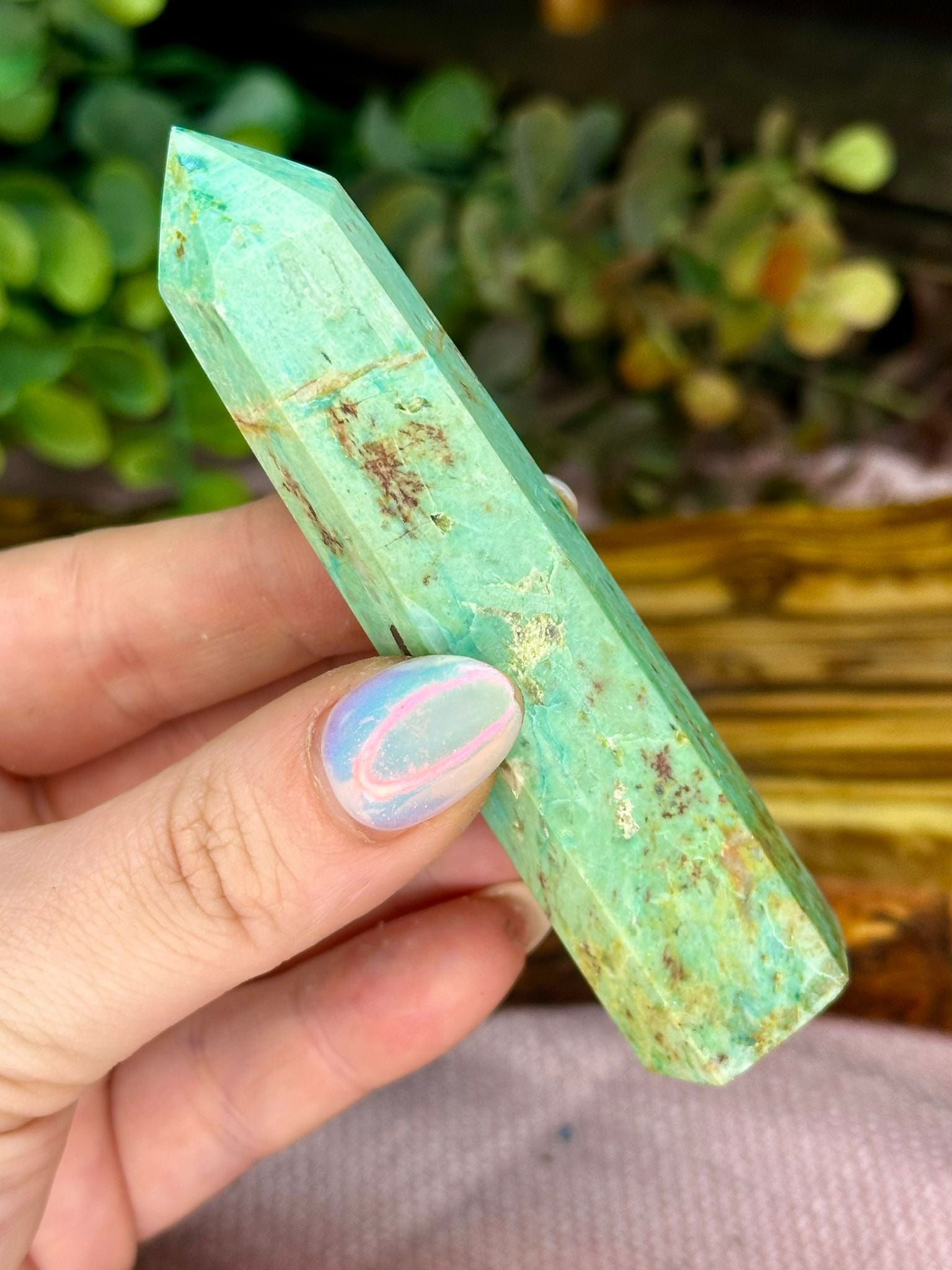 Turquoise Crystal Tower