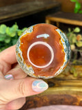 Red Moss Agate Sphere