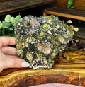 XL Epidote with Quartz Specimen