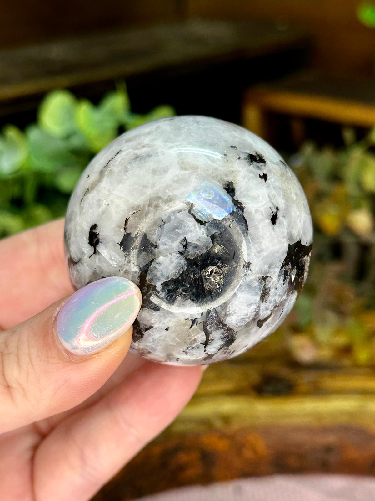 Rainbow Moonstone Sphere