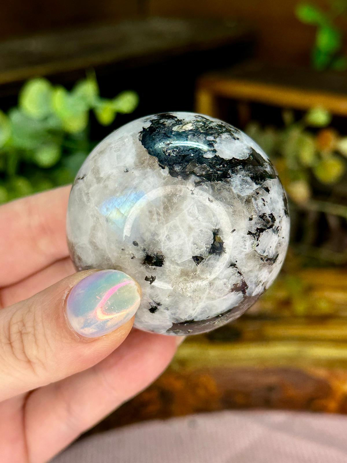 Rainbow Moonstone Sphere