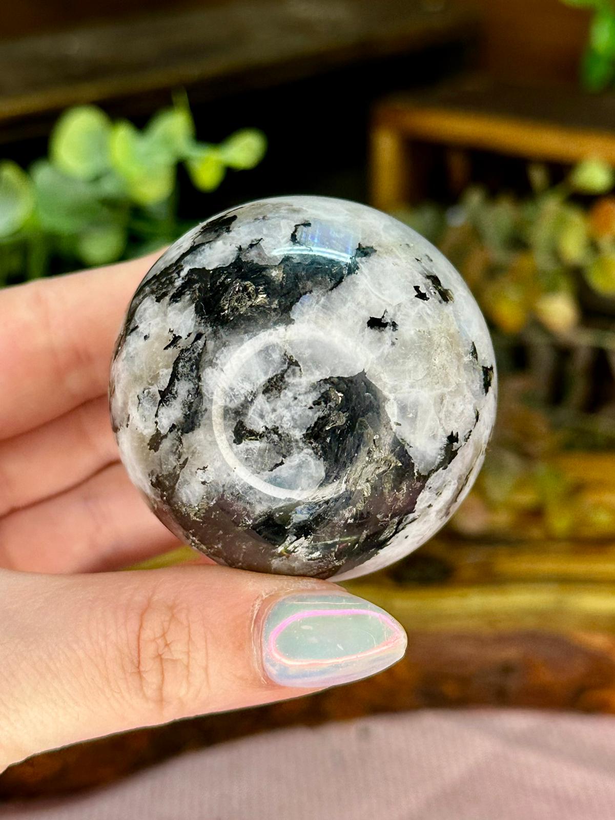 Rainbow Moonstone Sphere