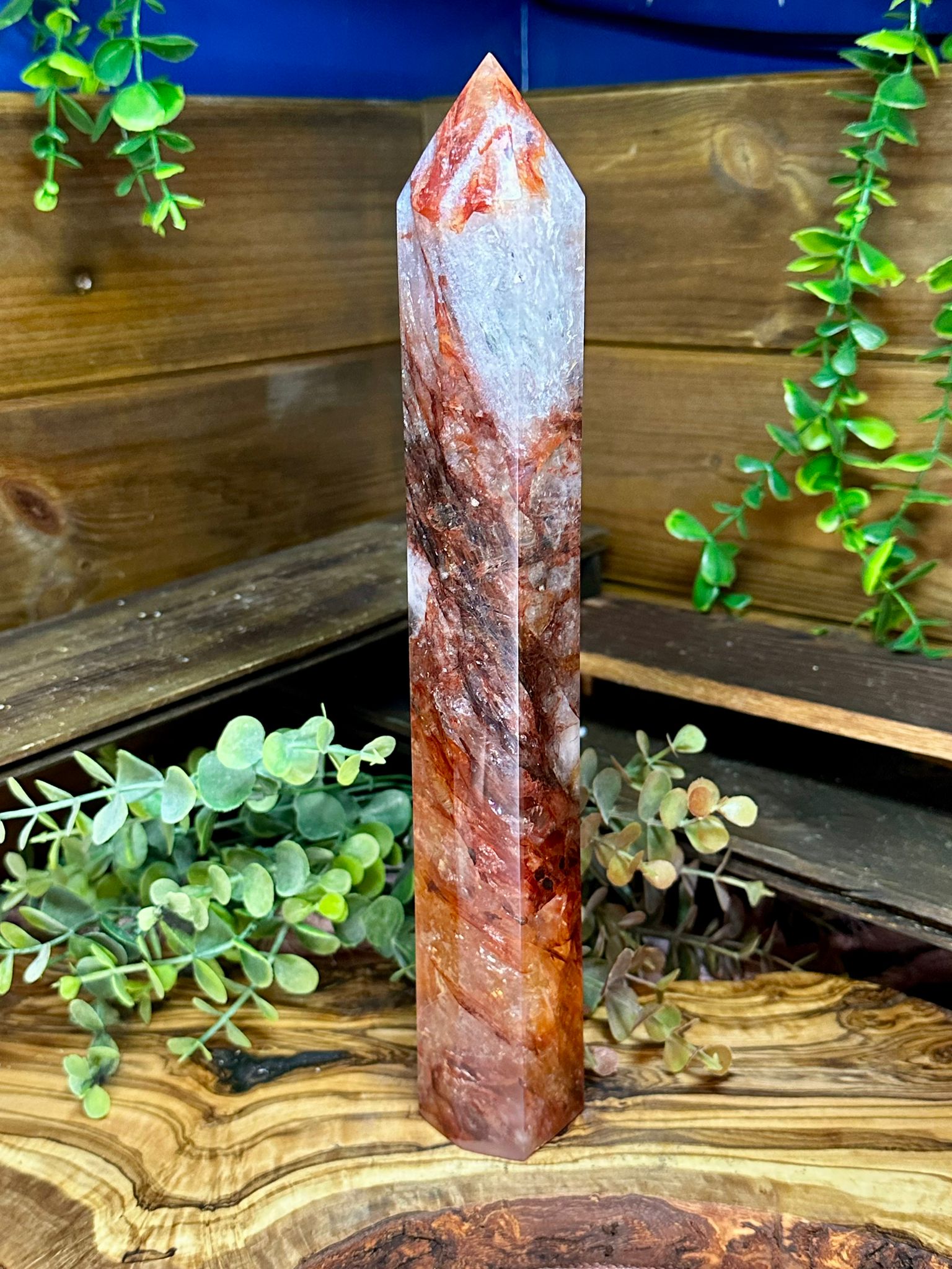 XL Fire Quartz Statement Tower