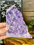 Large Charoite Slab with Black Tourmaline & Mica Inclusions #2