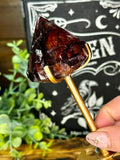 Fire Quartz Diamond on Stand