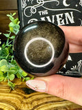 Golden Obsidian Sphere