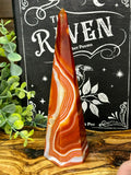 Large Banded Carnelian Obelisk