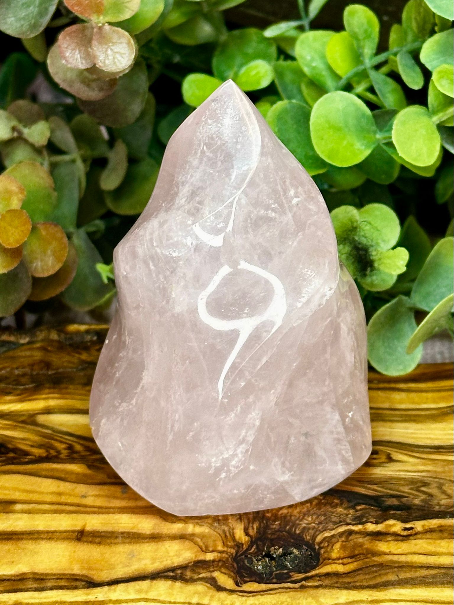 Rose Quartz Flame - Choose Your Crystal