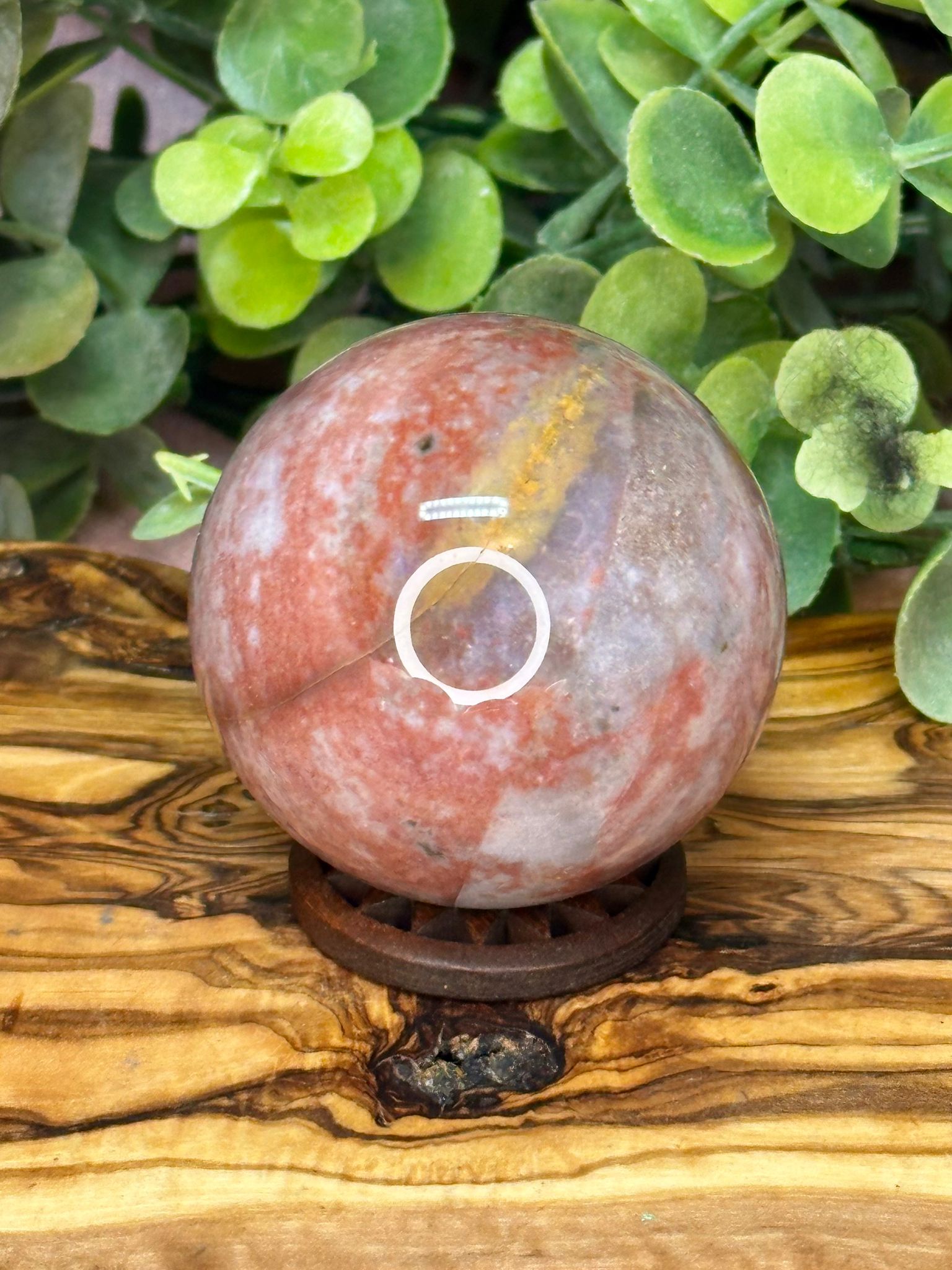 Ocean Jasper Sphere 5cm- Choose Your Crystal