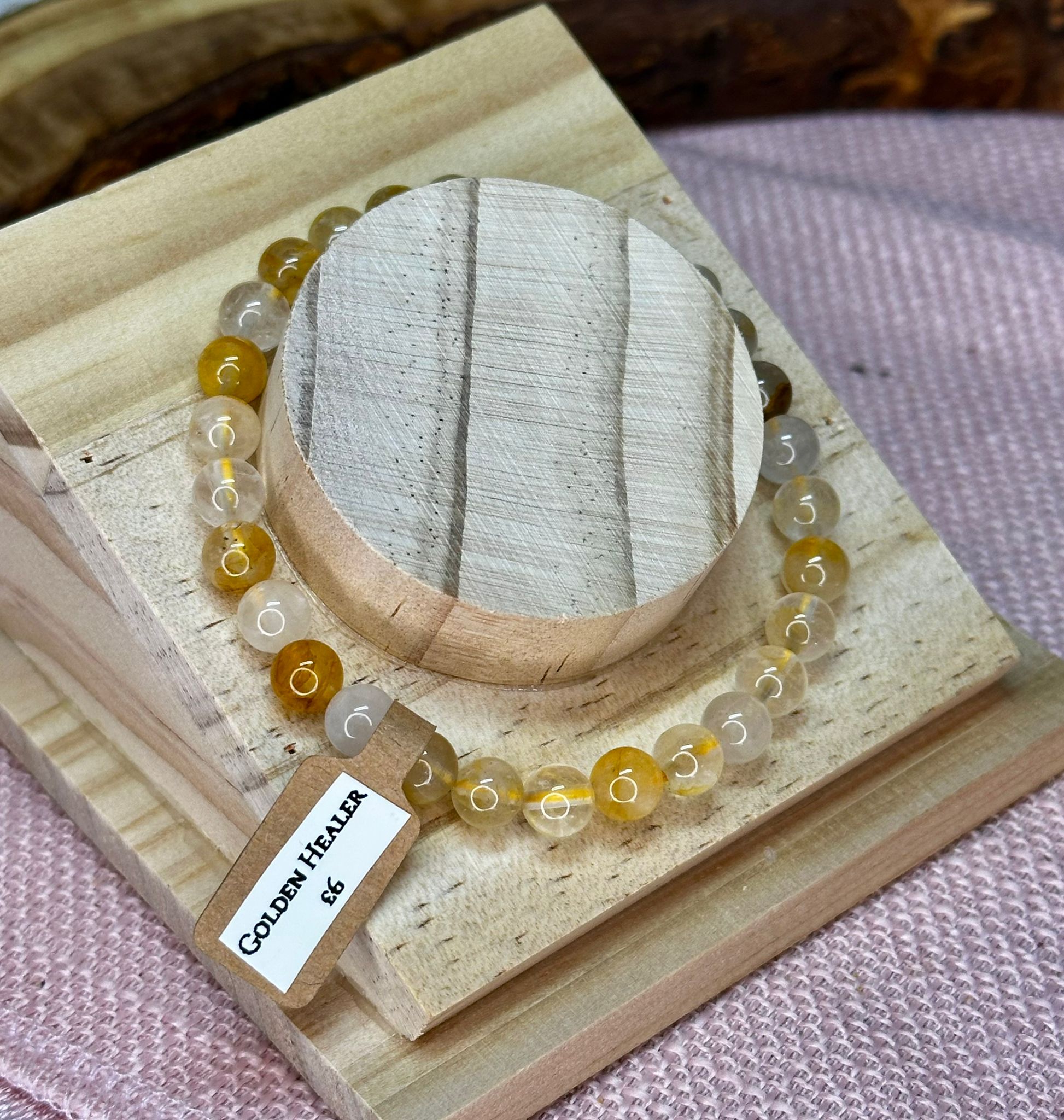 Crystal Bracelets - 6mm Beads