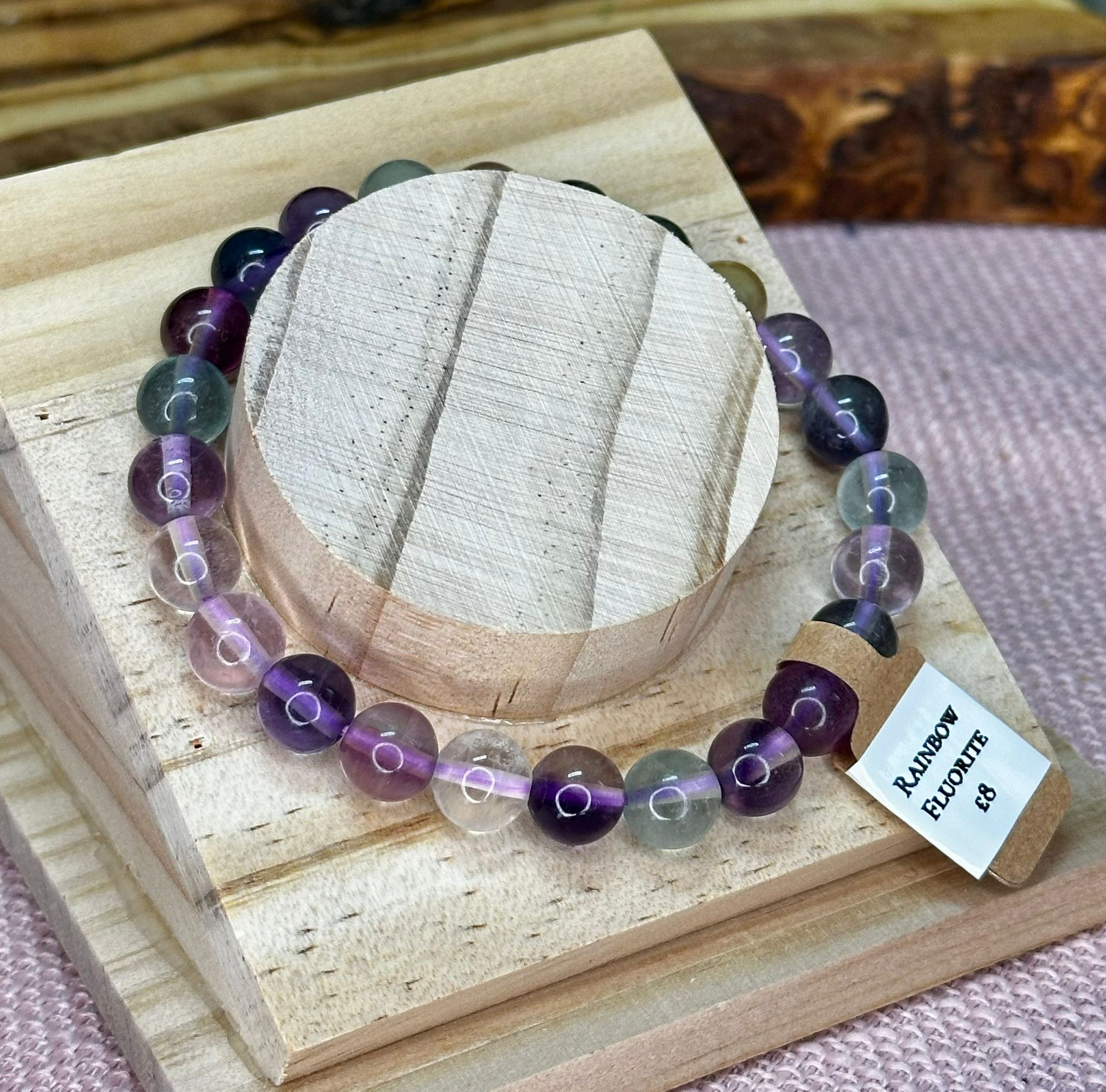 Crystal Bracelets - 8mm Beads