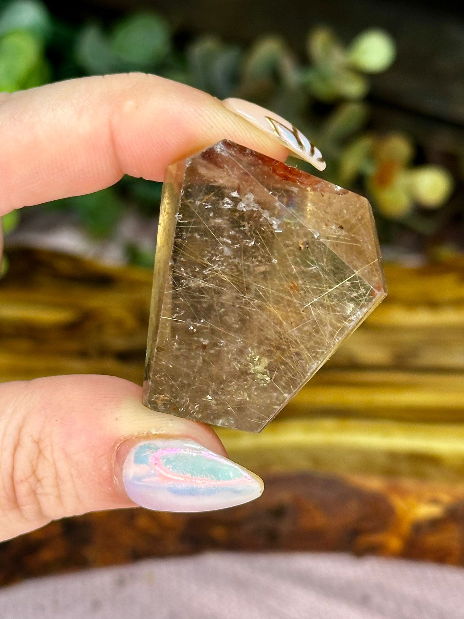 Rutilated Quartz Freeform - Choose Your Crystal