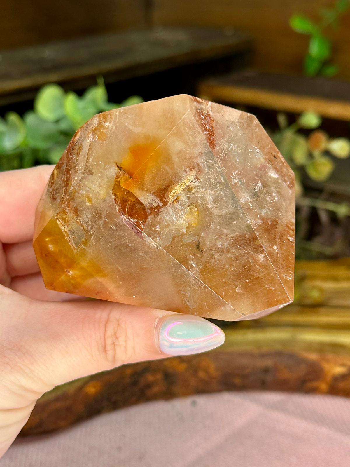 Red Rabbit Hair Quartz Freeform