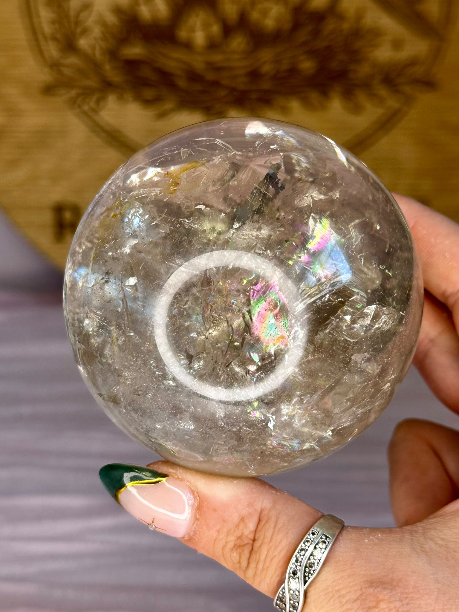 Smoky Quartz Collector Grade Sphere - Pakistan