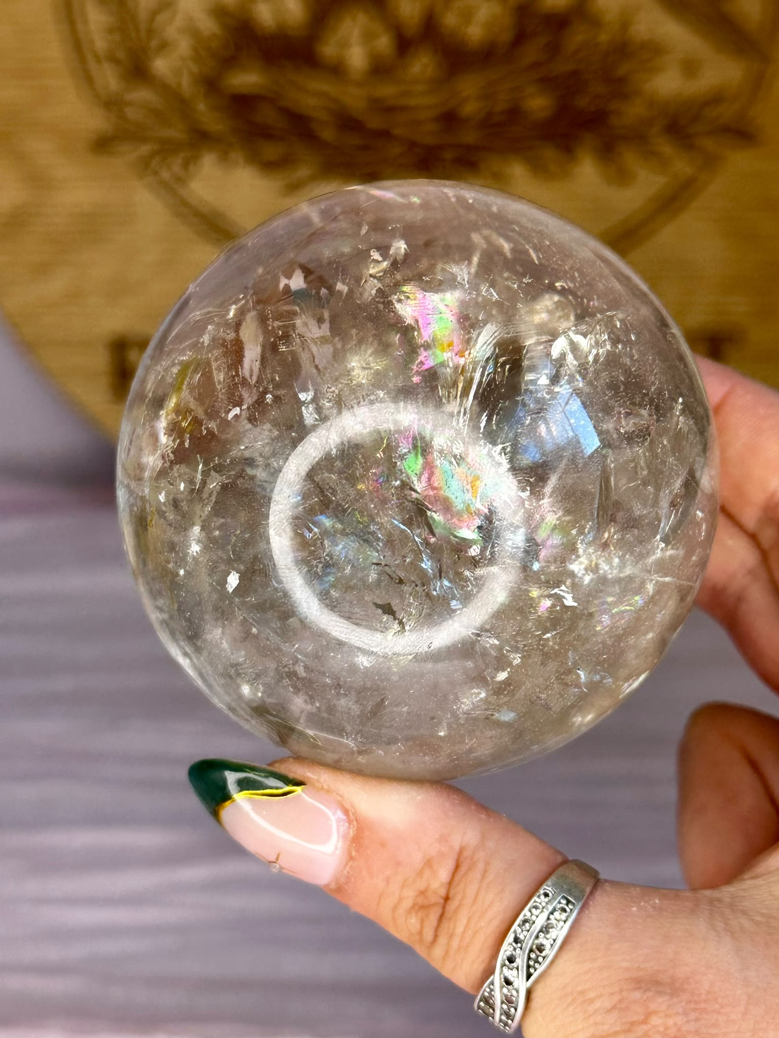 Smoky Quartz Collector Grade Sphere - Pakistan