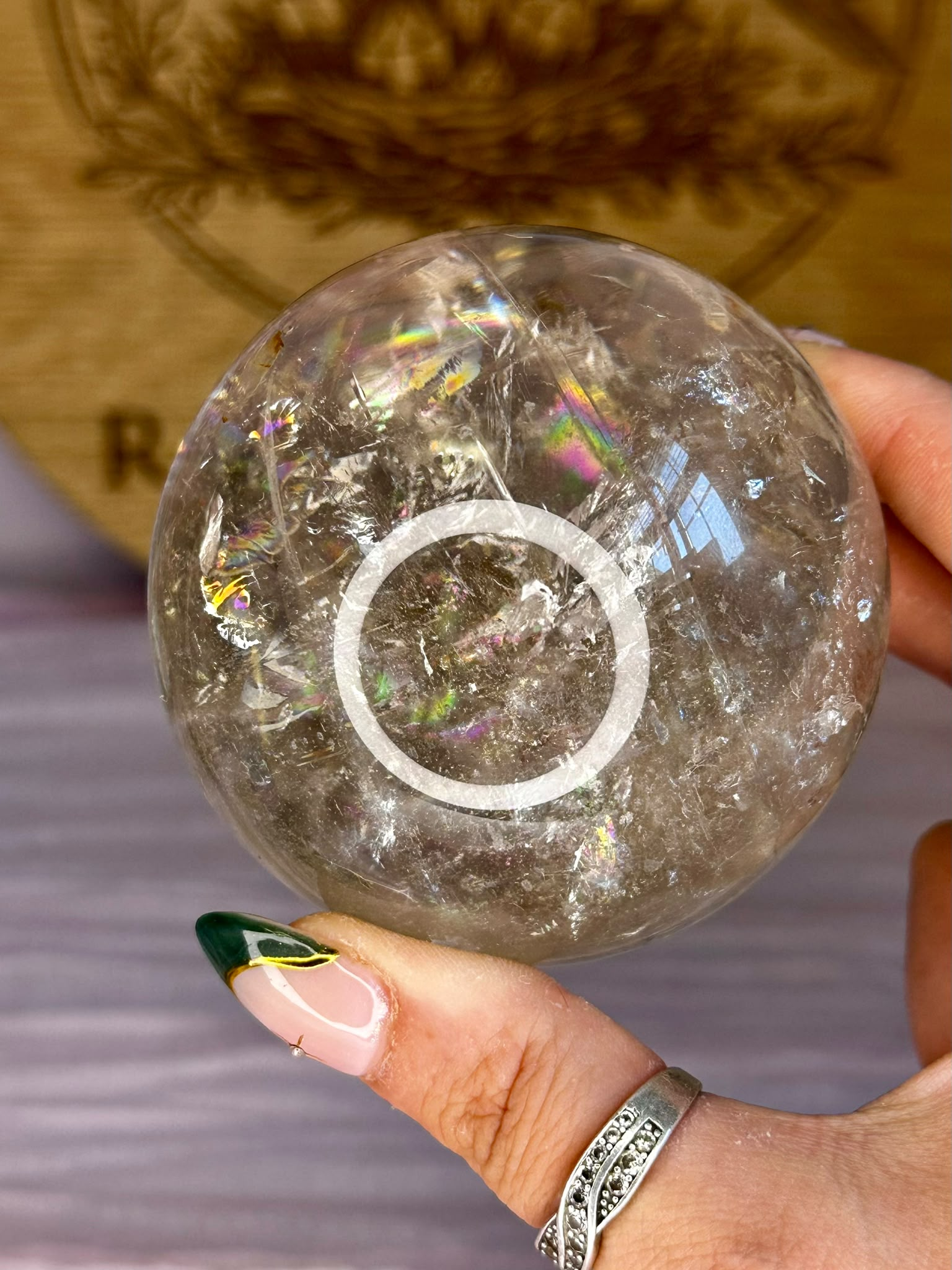 Smoky Quartz Collector Grade Sphere - Pakistan